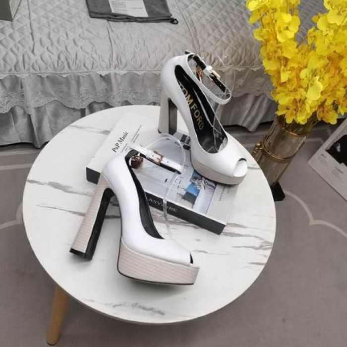 Tom Ford 14.5 cm, Punta Aperta Tacchi alti In Bianco 