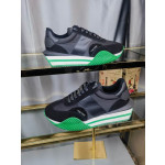 Tom Ford Camoscio Tessuto Tecnico James Sneaker In Nero 013