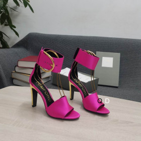 Tom Ford 10.5 cm Fibbia Metallico Tacco Sandali Rosa