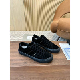 Tom Ford Camoscio Cambridge Sneakers In Nero 013