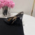 Tom Ford 10cm in Pelle Whitney Slingback In Nero