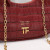 Tom Ford Womens Mini Stampa Coccodrillo Borsa A Tracolla Rosso