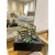 Tom Ford 10.5 cm Lucido Timbrato in Pelle di Coccodrillo Paradis Gabbia Sandalo In Verde