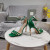 Tom Ford 10.5 cm in Pelle Catena in Metallo Tacco Alto Sandalo In Verde