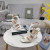 Tom Ford 11cm Lucido Timbrato in Pelle di Coccodrillo Paradis Gabbia Sandalo In Bianco