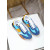 Tom Ford Camoscio Tessuto Tecnico James Sneaker Blu/Marrone 018