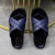 Tom Ford per Uomo in Pelle Cross Pantofole In Blu