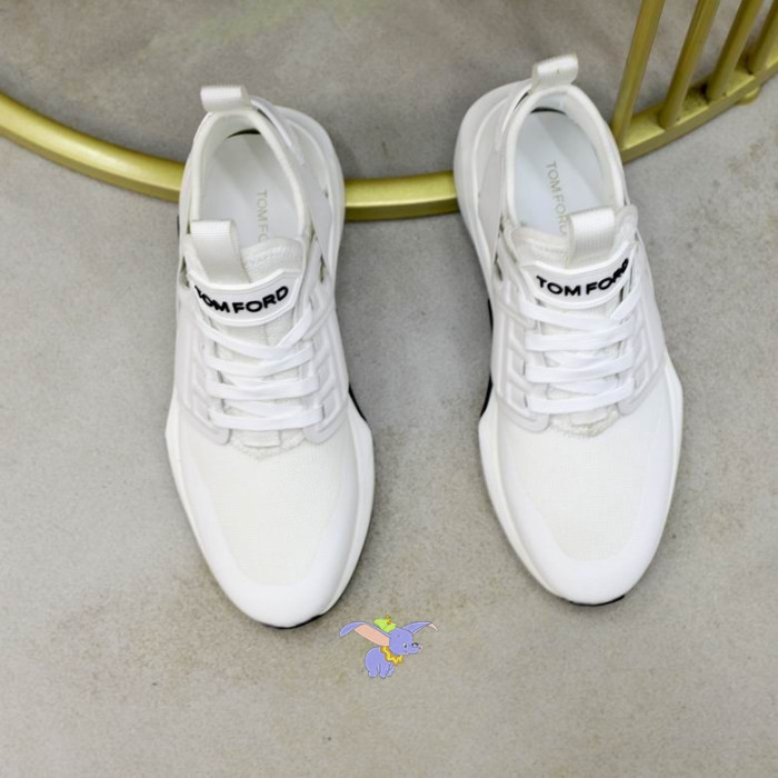 Tom Ford(トム-フォードナイロンメッシュJago低トップスニーカーにWhite12