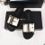 Tom Ford(トム-フォード革TFのロゴがフラットスライド白