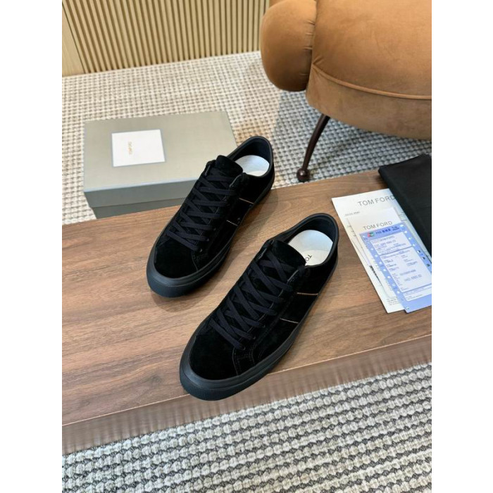 Tom Ford Semsket Cambridge Sneakers I Svart 013