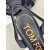 Tom Ford Fløyel Bue Sandal I Svart