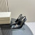 Tom Ford 10cm Krokodille Skinn Angelina Slingback I Svart