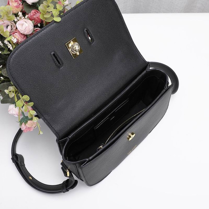 Damska Mini torba Na ramię z Teksturowanej skóry Tom Ford w kolorze Czarnym