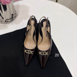 Tom Ford 10 autofaucet Босоножка Whitney Z Lakierowanej Skóry Ciemno-brązowy Kolor