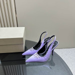 Tom Ford 10 autofaucet Skórzana Босоножка Angelina Jasny Fiolet
