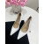 Pompon Angelina z Krokodylej Skóry z Wytłoczonym Tom Ford 10 cm, Biały