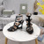 Sandały Paradis Cage Z Błyszczącą Fakturą Krokodylej Skóry Tom Ford 11 cm w Kolorze Czarnym