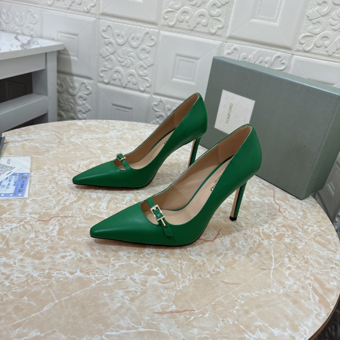 Tom Ford 10.5 cm de Piele a Subliniat Toe Tocuri inalte În Verde