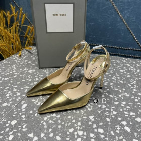 Tom Ford 10.5 cm Pompe de Piele În Aur