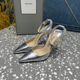 Tom Ford 10.5 cm Pompe de Piele de Argint