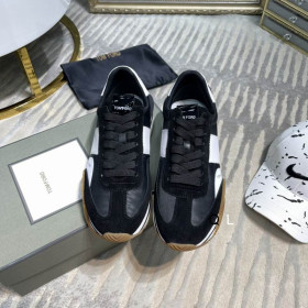 Tom Ford Piele De Căprioară Material Eco-Friendly James Adidas Negru/Alb