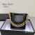 Tom Ford Lanț Gros De Crocodil Model Axilei Sac Negru