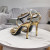 Tom Ford 10.5 cm din Piele Lanț de Aur Sandale Din Aur