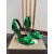 Tom Ford Metal Sandale Stiletto Verzi