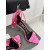 Tom Ford 10cm de Mătase, Satin, Catarama Gol Curea Sandale Roz