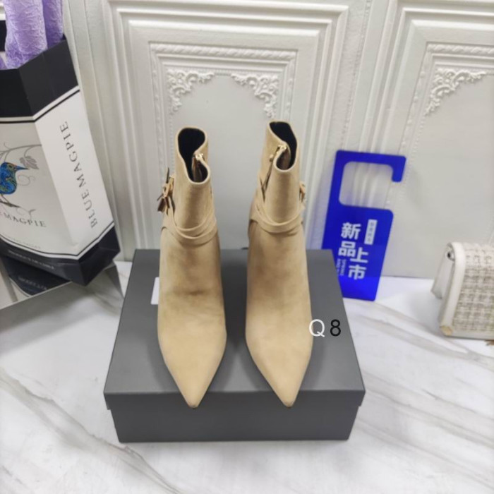 Tom Ford 10.5 cm Visiaci zámok Členková Topánka V Khaki