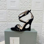 Tom Ford 10.5 cm Strappy Vysokým Podpätkom Sandál V Čiernej farbe