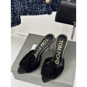 Tom Ford 10 cm Kovové Náklon Listov Čierna