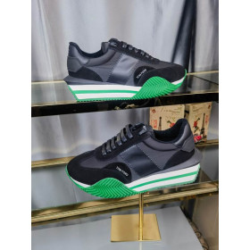 Tom Ford Semiš Technické Tkaniny James Obuv V Čiernej 013