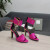 Tom Ford 10.5 cm Podlomili Kovové-Náklon Sandále V Ružovej