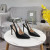Tom Ford Слингбэк Angelina iz Sjajnu Kožu 10,5 cm, Crne boje