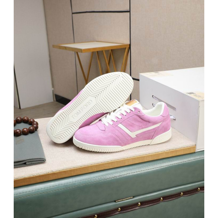 Tom Ford Män Casual Skor I Vit/Rosa