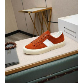 Tom Ford Mocka Cambridge Sneakers I Orange 004