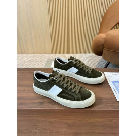 Tom Ford Mocka Cambridge Sneakers I Army Grön 017