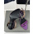 Tom Ford 10cm Sammet Asymmetriska Kristaller Sandal I Purple07