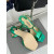 Tom Ford 10,5 cm Metall Kedja Stämplat Krokodil Läder Angelina Sandal I Grönt