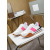 Tom Ford Mocka Tekniska Tyg James Sneaker I Vitt/Rosa 039