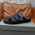 Tom Ford för Män Läder Flip Flops I Black02
