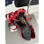 Tom Ford 10cm Siden Band Velvet Sandal I Rödvin