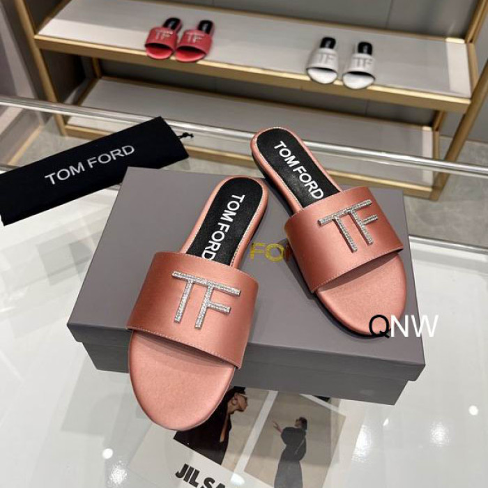 Tom Ford Deri TF Logosu Turuncu Renkte Kayar