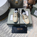 Haki'de Tom Ford Naylon File Jago Alçak Üst Spor Ayakkabı06