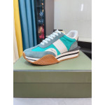 Tom Ford Süet Teknik Kumaş James Sneaker Mavi 049