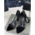 Siyah Tom Ford 10cm İpek Kurdele Kadife Sandalet