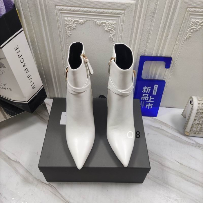 Tom Ford 10.5 cm de Cuero Candado de Tobillo de Arranque En Blanco