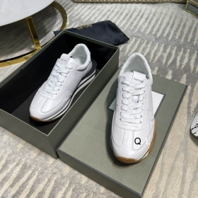 Tom Ford Gamuza Material Respetuoso Del Medio Ambiente James De La Zapatilla De Deporte Blanco