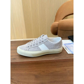 Tom Ford Gamuza Cambridge Zapatillas En Gris 014